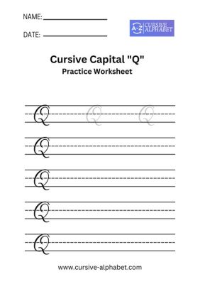 How do you Write a Capital Q in Cursive: A Creative Exploration